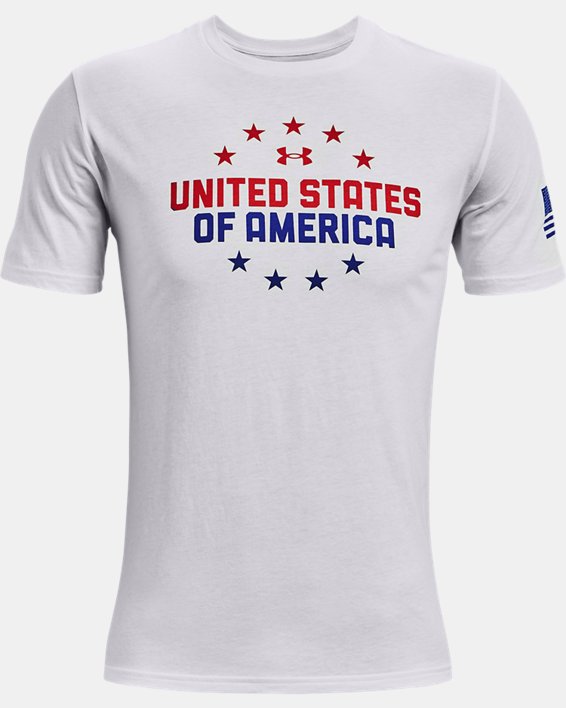 Men's Under Armour UA Freedom Heatgear Loose Fit Patriotic Shirt 